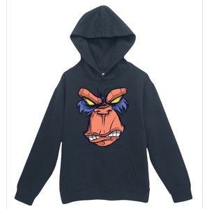 Angry Ape Face Urban Pullover Hoodie