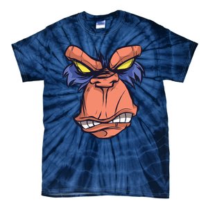 Angry Ape Face Tie-Dye T-Shirt