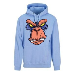 Angry Ape Face Unisex Surf Hoodie