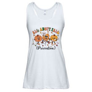 All About Fall Prevention Physical Therapy Funny Ot Ota Ladies Essential Flowy Tank