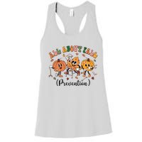 All About Fall Prevention Physical Therapy Funny Ot Ota Women's Racerback Tank