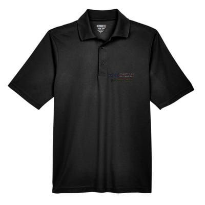 American African; Fusion Of American Spirit & African Roots Men's Origin Performance Piqué Polo