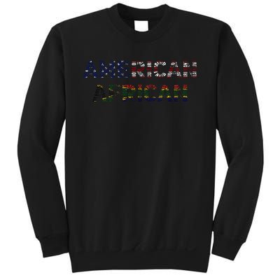 American African; Fusion Of American Spirit & African Roots Sweatshirt