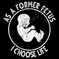 As A Former Fetus I Choose Life For Women Or Mother Drawstring Bag