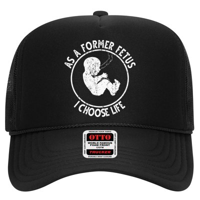 As A Former Fetus I Choose Life For Women Or Mother Trucker Hat