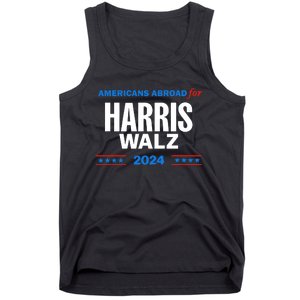 Americans Abroad For Harris Walz 2024 Tank Top