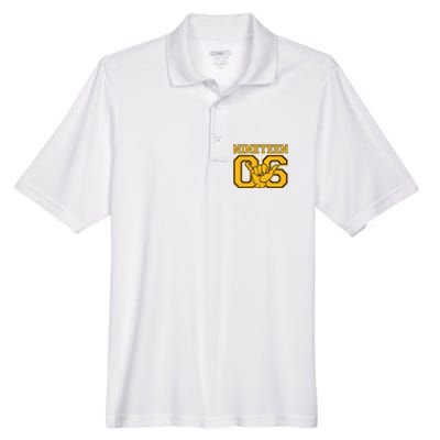 Alpha African Fraternity Hand Sign 1906 Brotherhood Men's Origin Performance Pique Polo