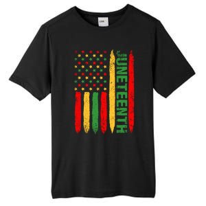 African American Freedom Day Afro Melanin Funny Gift Tall Fusion ChromaSoft Performance T-Shirt