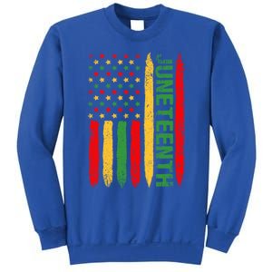 African American Freedom Day Afro Melanin Funny Gift Sweatshirt