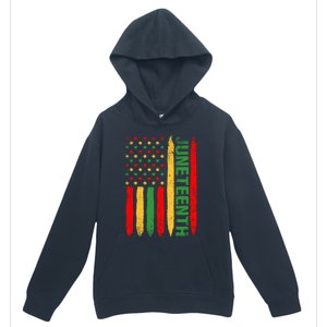 African American Freedom Day Afro Melanin Funny Gift Urban Pullover Hoodie