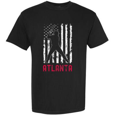 Atlanta American Flag Garment-Dyed Heavyweight T-Shirt