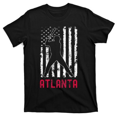 Atlanta American Flag T-Shirt