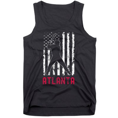 Atlanta American Flag Tank Top