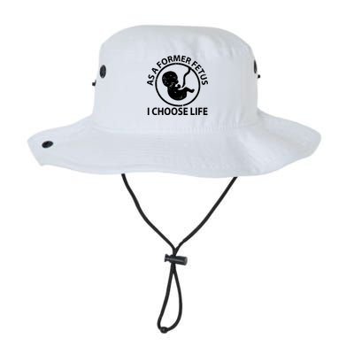 As A Former Fetus I Choose Pro Life Legacy Cool Fit Booney Bucket Hat