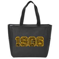 Alpha African Fraternity Hand Sign 1906 Words Zip Tote Bag