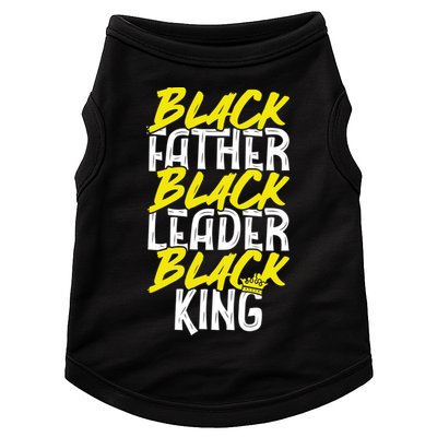 African American Family Dope Black Father Black Leader Lover Gift Doggie Tank