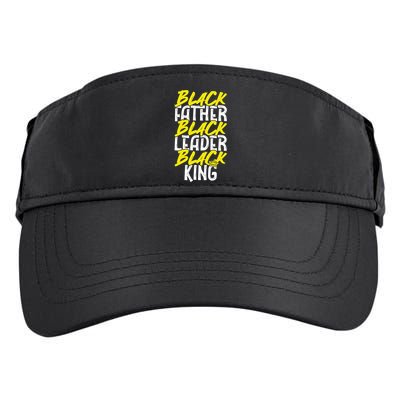African American Family Dope Black Father Black Leader Lover Gift Adult Drive Performance Visor