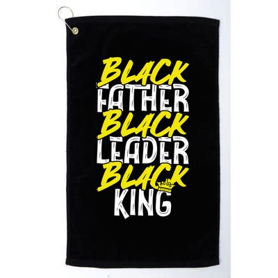 African American Family Dope Black Father Black Leader Lover Gift Golf Towel