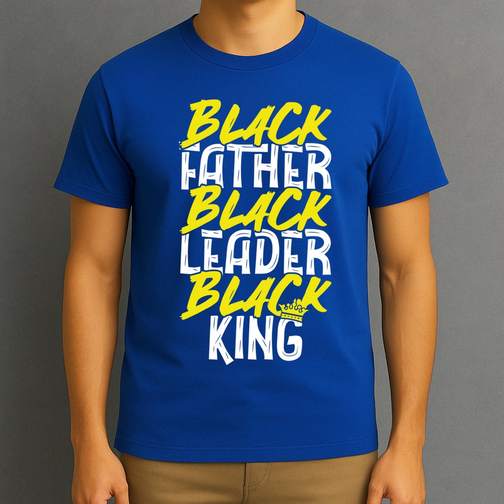 African American Family Dope Black Father Black Leader Lover Gift T-Shirt