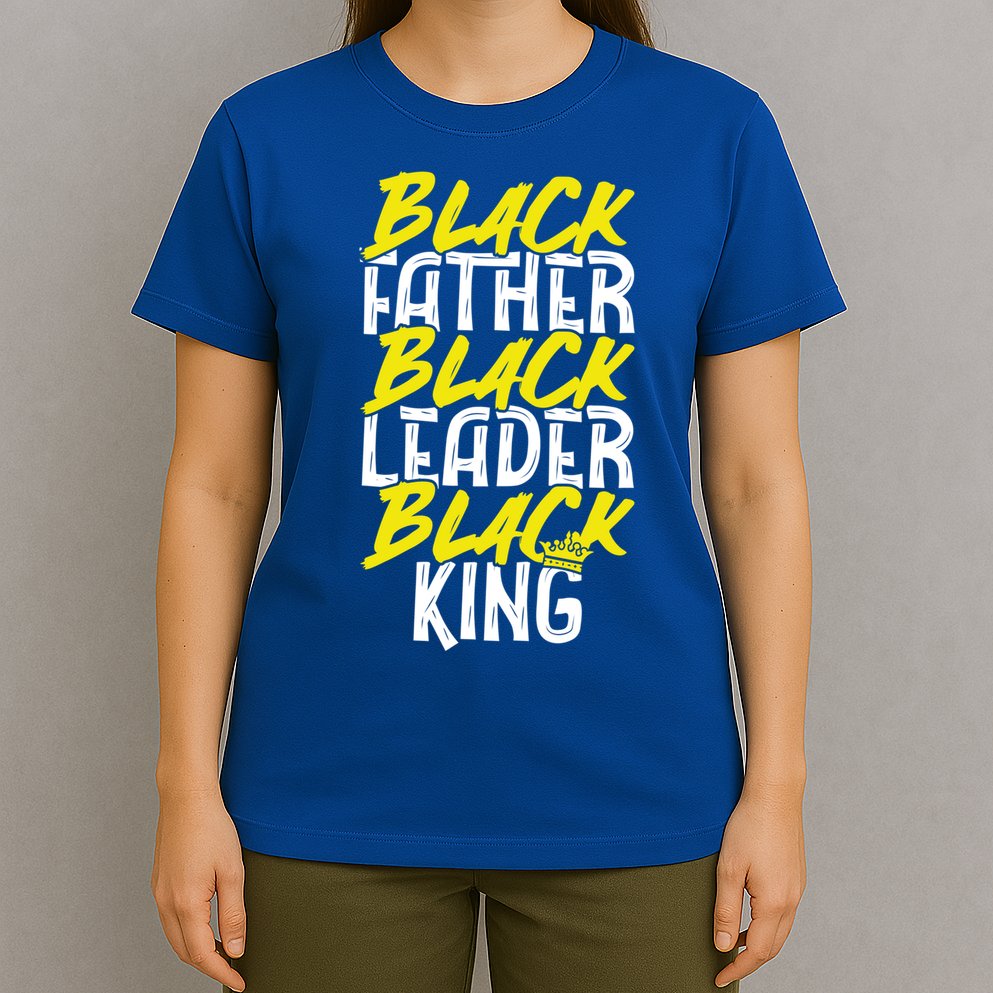 African American Family Dope Black Father Black Leader Lover Gift T-Shirt
