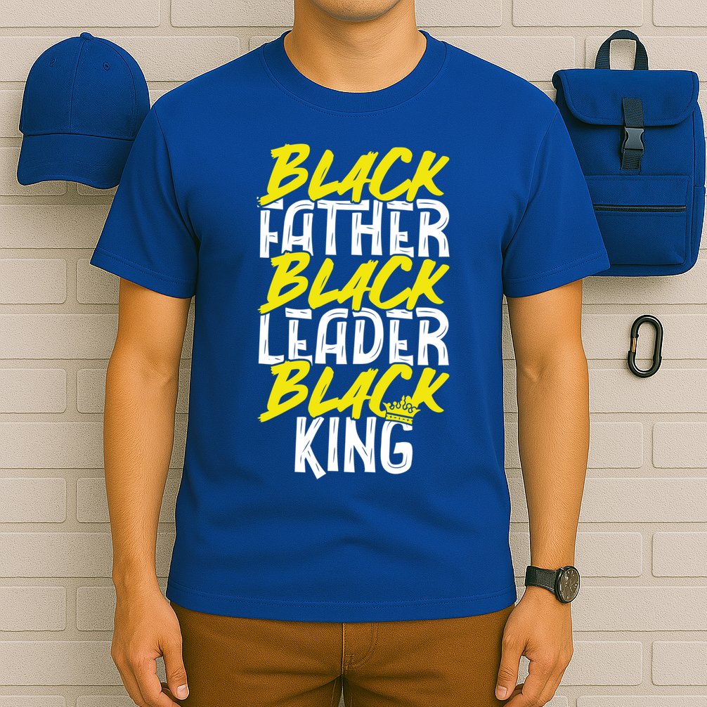 African American Family Dope Black Father Black Leader Lover Gift T-Shirt