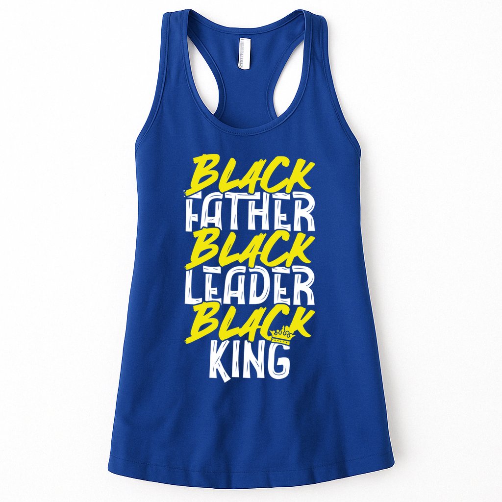 African American Family Dope Black Father Black Leader Lover Gift Womens Tank Top