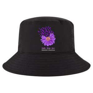 Alzheimer's Awareness Faith Hope Love Cool Comfort Performance Bucket Hat