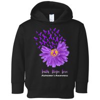 Alzheimer's Awareness Faith Hope Love Toddler Hoodie