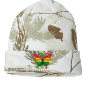 African American Freedom Black Pride Juneteenth Butterfly Kati Licensed 12" Camo Beanie