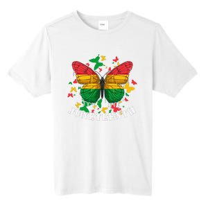 African American Freedom Black Pride Juneteenth Butterfly Tall Fusion ChromaSoft Performance T-Shirt