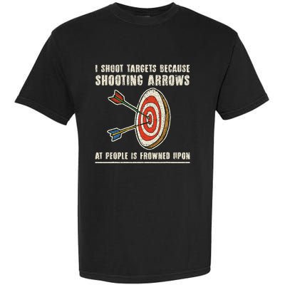 Archery Archer Funny Bowman Bow Archer Garment-Dyed Heavyweight T-Shirt