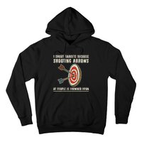 Archery Archer Funny Bowman Bow Archer Hoodie