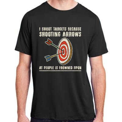 Archery Archer Funny Bowman Bow Archer Adult ChromaSoft Performance T-Shirt