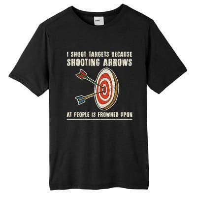 Archery Archer Funny Bowman Bow Archer Tall Fusion ChromaSoft Performance T-Shirt