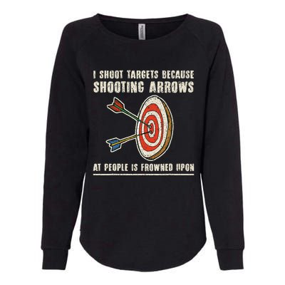 Archery Archer Funny Bowman Bow Archer Womens California Wash Sweatshirt