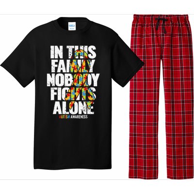 Autism Awareness Family Support Mom Autism Awareness Pajama Set