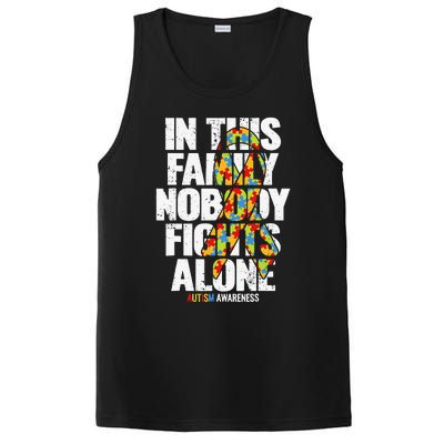 Autism Awareness Family Support Mom Autism Awareness PosiCharge Competitor Tank