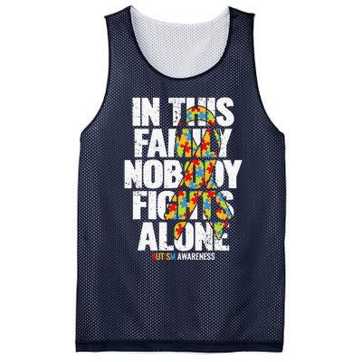 Autism Awareness Family Support Mom Autism Awareness Mesh Reversible Basketball Jersey Tank