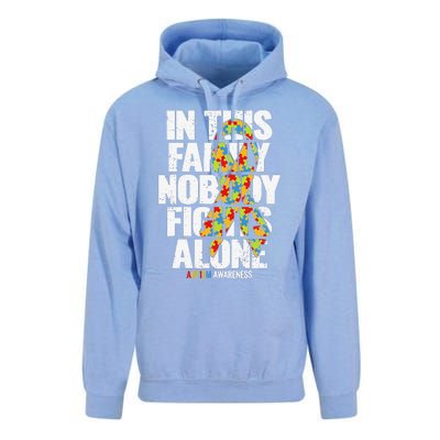 Autism Awareness Family Support Mom Autism Awareness Unisex Surf Hoodie