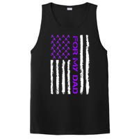 Alzheimer's Awareness For My Dad Support Flag PosiCharge Competitor Tank