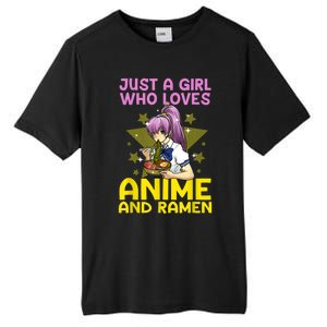 Anime Art For Women Teen Girls Anime Merch Ramen Anime Lover Shirt Tall Fusion ChromaSoft Performance T-Shirt