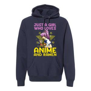 Anime Art For Women Teen Girls Anime Merch Ramen Anime Lover Shirt Premium Hoodie