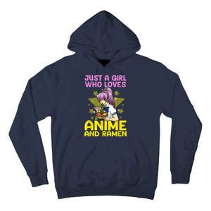 Anime Art For Women Teen Girls Anime Merch Ramen Anime Lover Shirt Tall Hoodie