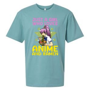 Anime Art For Women Teen Girls Anime Merch Ramen Anime Lover Shirt Sueded Cloud Jersey T-Shirt