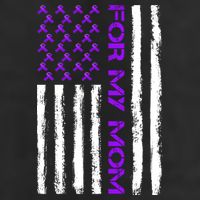 Alzheimer's Awareness For My Mom Support Flag Hat