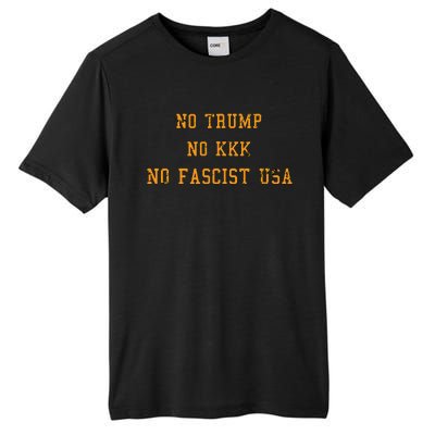 Antitrump Antifascism For Resist Movement Tall Fusion ChromaSoft Performance T-Shirt