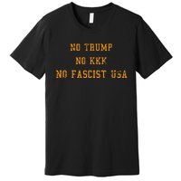 Antitrump Antifascism For Resist Movement Premium T-Shirt