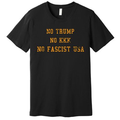 Antitrump Antifascism For Resist Movement Premium T-Shirt