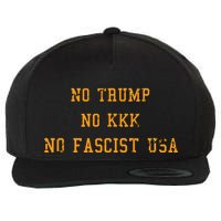 Antitrump Antifascism For Resist Movement Wool Snapback Cap