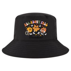 All About Fall Prevention Physical Therapy Funny Pumpkin Cool Comfort Performance Bucket Hat